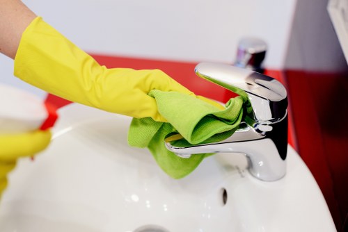 Professional upholstery cleaning in a Finsbury living room