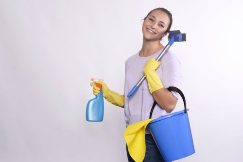 Professional curtain cleaning service in a Finsbury home